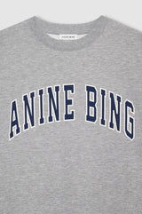 ANINE BING - SPENCER SWEARSHIRT - HEATHER GREY