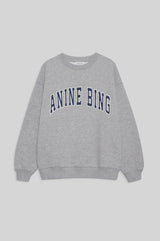 ANINE BING - SPENCER SWEARSHIRT - HEATHER GREY