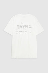 ANINE BING - WALKER TEE LYRICS - IVORY