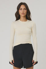 REMAIN - ALBA LONG SLEEVE - BONE