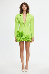 ACLER - HAMPSTEAD BLAZER DRESS - FRENCH LIME