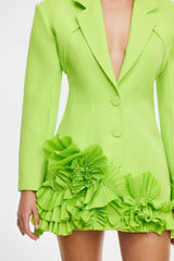 ACLER - HAMPSTEAD BLAZER DRESS - FRENCH LIME