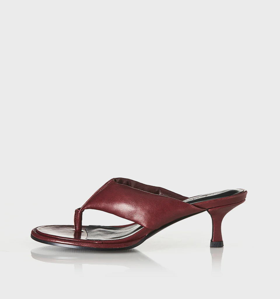 ALIAS MAE - AJI - BURGUNDY LEATHER