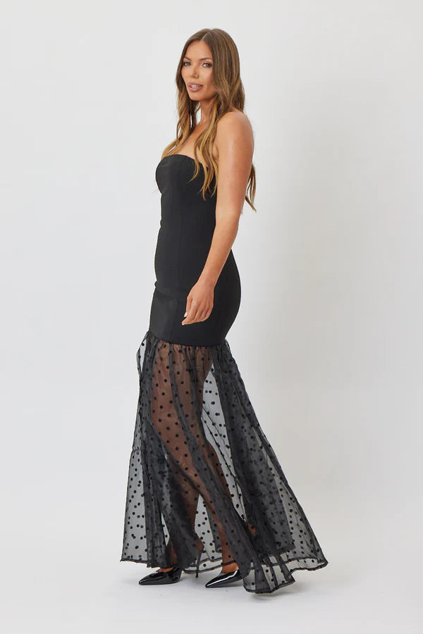 BIANCA & BRIDGETT - LONDYN MAXI DRESS - BLACK