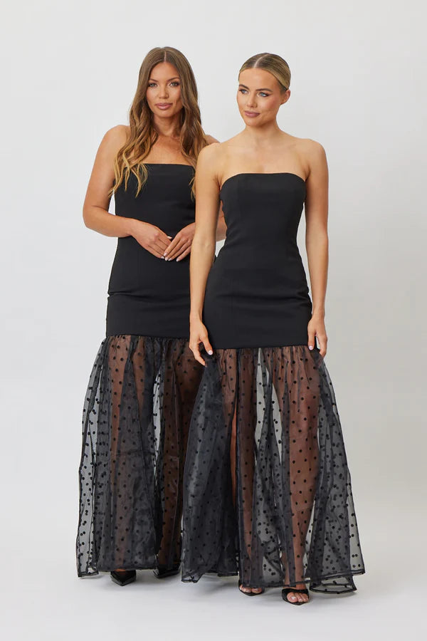 BIANCA & BRIDGETT - LONDYN MAXI DRESS - BLACK
