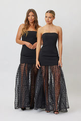 BIANCA & BRIDGETT - LONDYN MAXI DRESS - BLACK