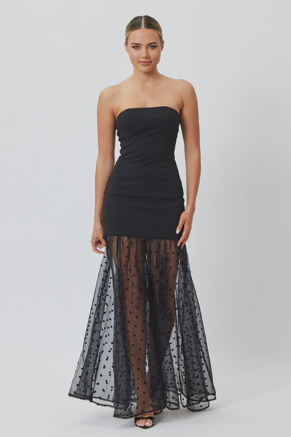 BIANCA & BRIDGETT - LONDYN MAXI DRESS - BLACK