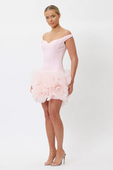 BIANCA & BRIDGETT - GRACELYNN MINI DRESS - PINK