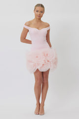 BIANCA & BRIDGETT - GRACELYNN MINI DRESS - PINK