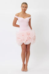 BIANCA & BRIDGETT - GRACELYNN MINI DRESS - PINK