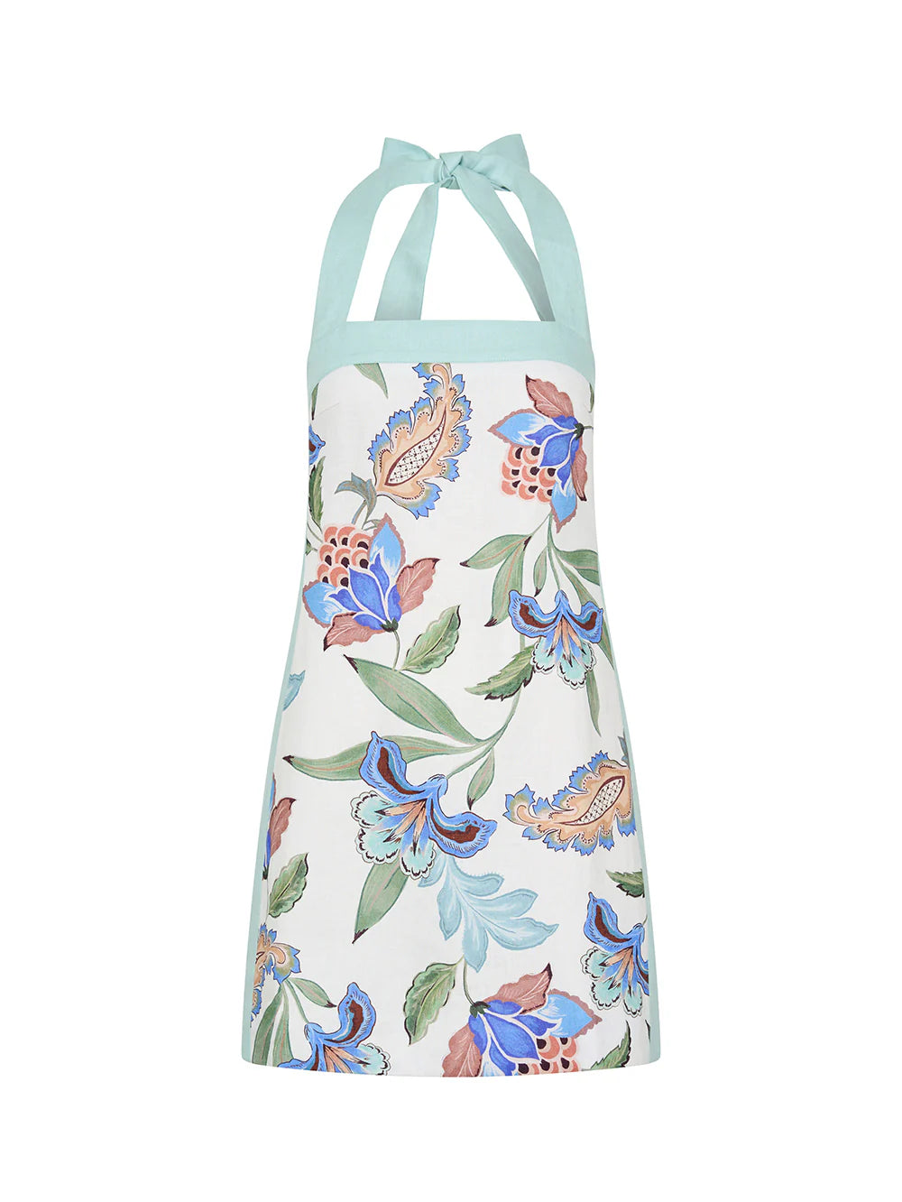 KIVARI - AZURE HALTER MINI DRESS - AZURE