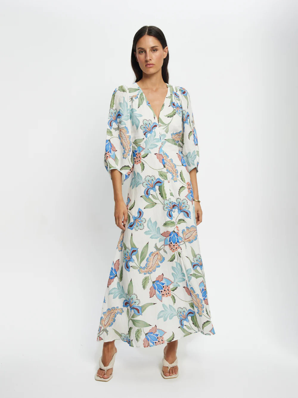 KIVARI - AZURE MAXI DRESS - AZURE