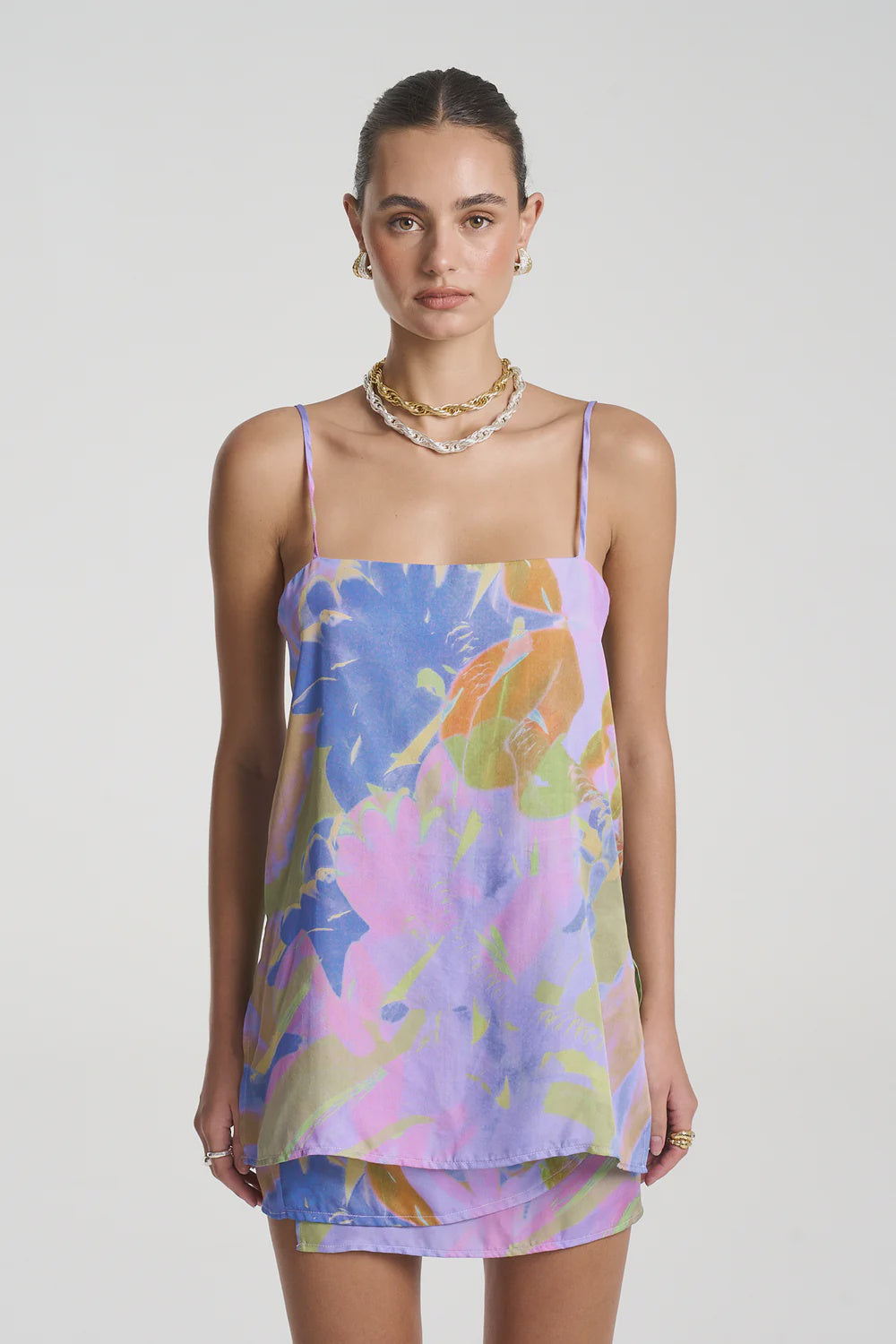 SUMMI SUMMI - SHIFT TUNIC TOP - BANANAS