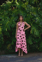 SUMMI SUMMI - FRENCHIE MIDI SKIRT - BIG DOTTY BID