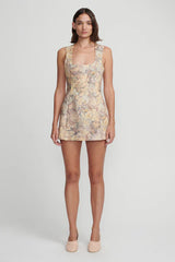 HANSEN & GRETEL - BONYTHON MINI DRESS - ANTIQUE FLORAL