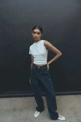 ONE OF OTHERS - CIERA ASYM TOP - CHALK
