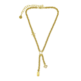 MOUNTAIN & MOON - CASSIA NECKLACE - GOLD PEARL