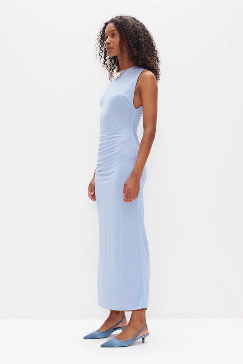 OWNLEY - CHAMELEON DRESS - BRONZE/BLUE