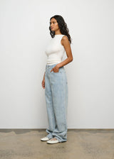ONE OF OTHERS - CIERA ASYM TOP - CHALK