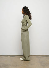 ONE OF OTHERS - CIERA LONG SLEEVE TOP - SAGE