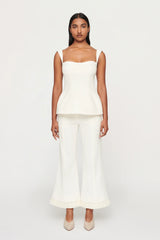 CLEA - PARKER TROUSER OFF WHITE