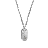 MOUNTAIN & MOON - CYPRESS NECKLACE - SILVER PEARL