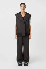 CAMILLA AND MARC - BRADFORD VEST - BLACK