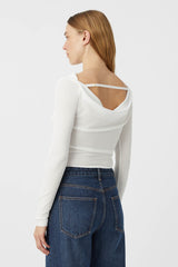 CAMILLA AND MARC - EMERY LONG SLEEVE TOP - SOFT WHITE