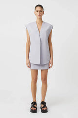 CAMILLA AND MARC - HALSTON VEST - LILAC