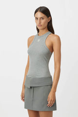 CAMILLA AND MARC - NORA RIB TOP - GREY MARLE