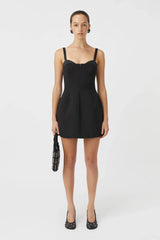 CAMILLA AND MARC - AMA MINI DRESS - BLACK