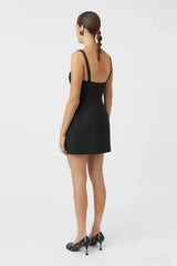 CAMILLA AND MARC - AMA MINI DRESS - BLACK