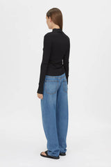 CAMILLA AND MARC - AXIAL LONG SLEEVE TOP - BLACK