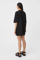 CAMILLA & MARC - CATERINA APPLIQUE TEE DRESS - BLACK