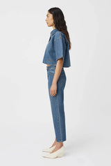 CAMILLA AND MARC - CORTEZ DENIM SHIRT - CLASSIC BLUE