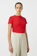 CAMILLA AND MARC - DELMAR TEE - POPPY RED