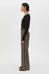 CAMILLA AND MARC - DELPHIN BUTTON DOWN TOP - BLACK