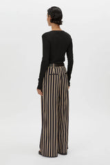 CAMILLA AND MARC - DELPHIN BUTTON DOWN TOP - BLACK