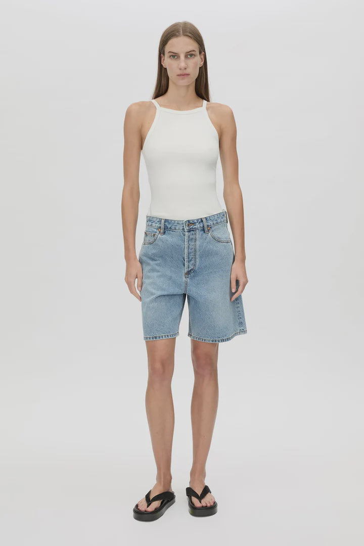 CAMILLA AND MARC - EZRA DENIM SHORT - LIGHT VINTAGE BLUE