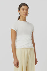 CAMILLA & MARC - JULIA TEE - SOFT WHITE