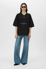 CAMILLA AND MARC - LARISSA LOGO TEE - BLACK