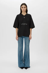 CAMILLA AND MARC - LARISSA LOGO TEE - BLACK