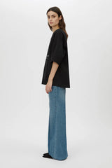 CAMILLA AND MARC - LARISSA LOGO TEE - BLACK