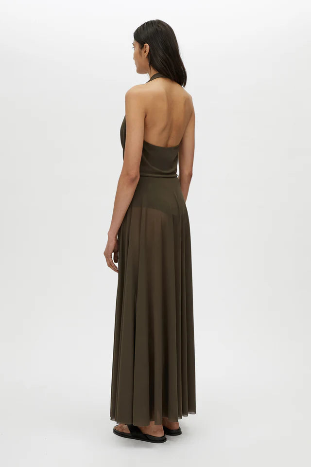 CAMILLA AND MARC - LOOM 2.0 SKIRT - DARK KHAKI