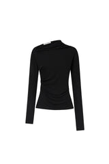 CAMILLA AND MARC - MAI LONG SLEEVE TOP - BLACK