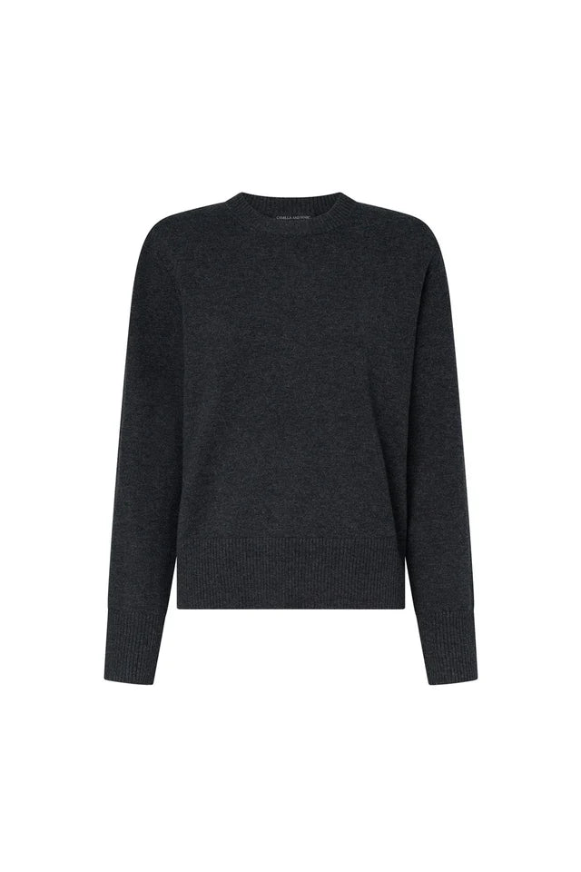 CAMILLA AND MARC - MALO SWEATER - CHARCOAL