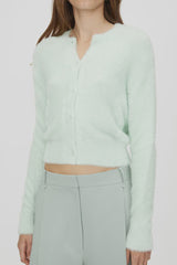 CAMILLA AND MARC - MAXIME KNIT CARDIGAN - DUSTY MINT