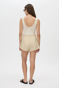 CAMILLA AND MARC - NOGUCHI SHORT - WHEAT
