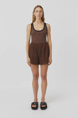 CAMILLA AND MARC - AGNA LACE SHORT - MOCHA