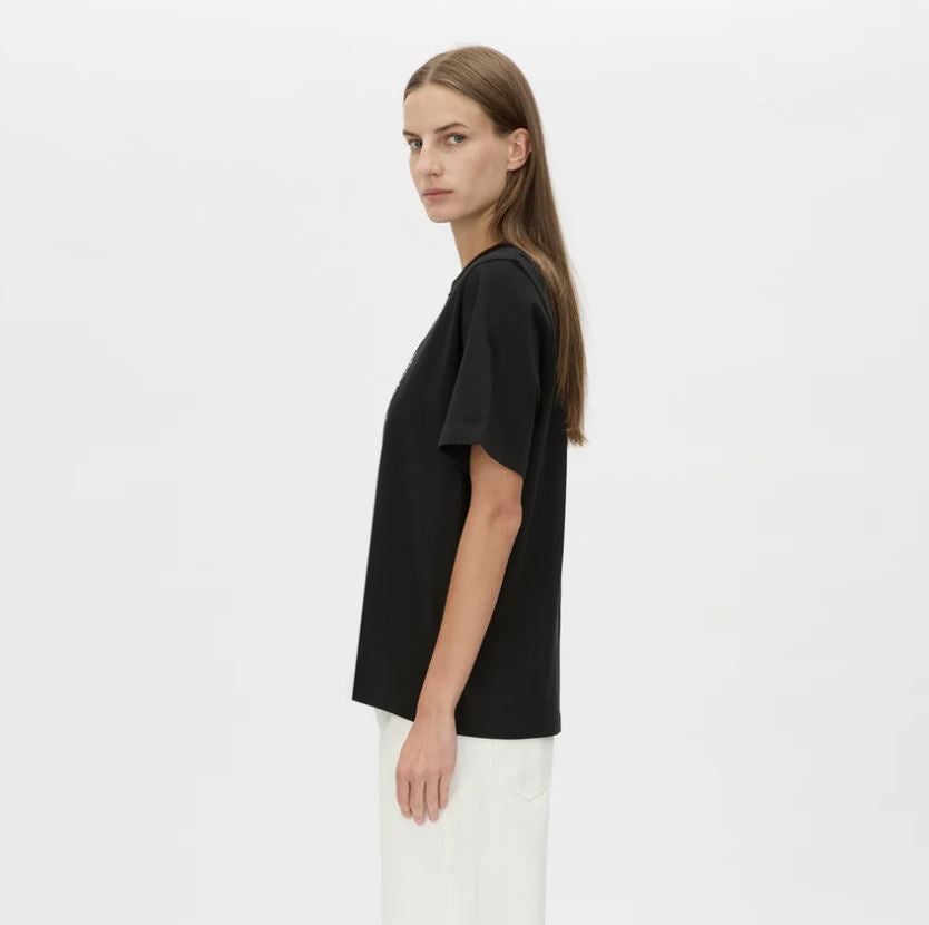 CAMILLA AND MARC - KARINE GRAPHIC TEE - BLACK